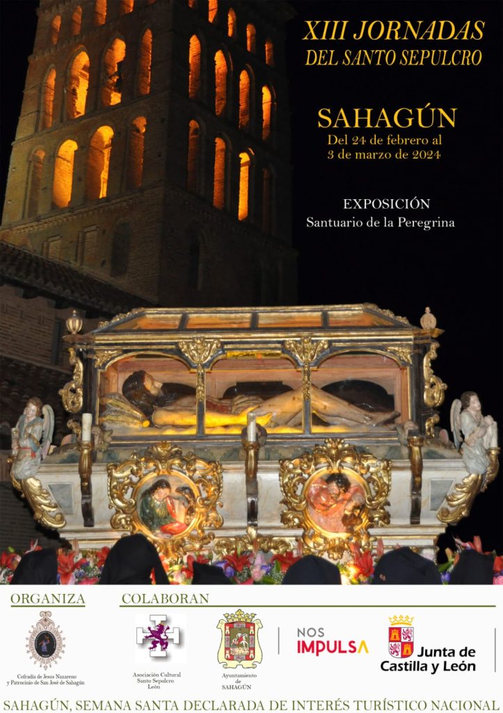 Sahagún acogerá en febrero las XIII Jornadas del Santo Sepulcro