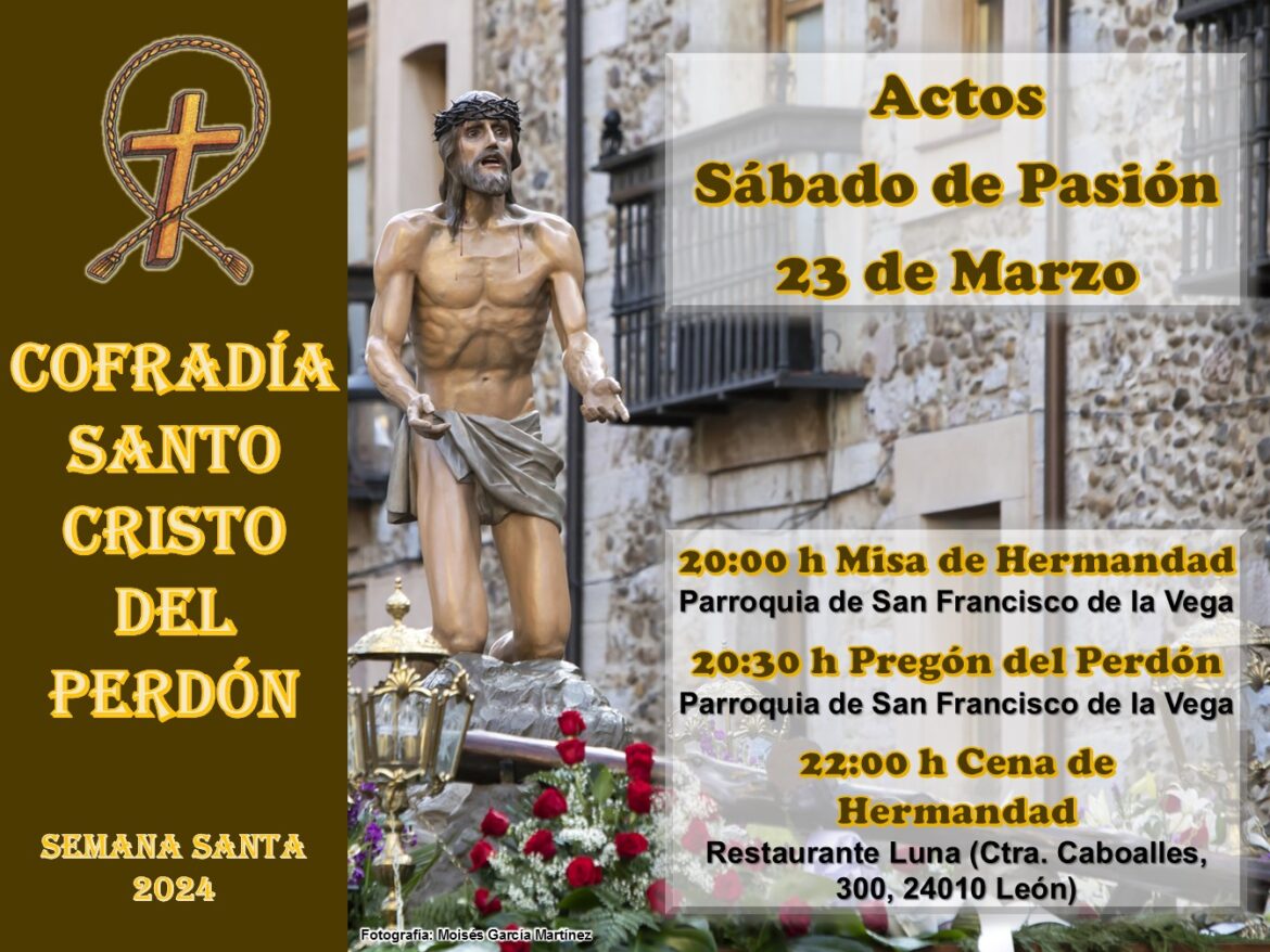 CARTEL ACTOS HERMANDAD 2024